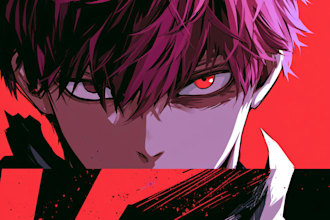 design anime banner for your social media platform