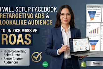 facebook retargeting ads and lookalike audience to boost roas
