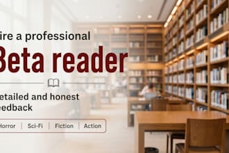 be your honest beta reader and critique
