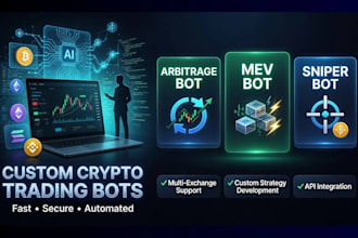 build solana arbitrage bot, mev, volume on sol, sniper, sandwich, pump fun, eth