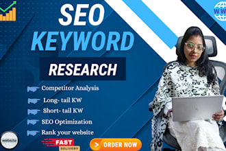 strategic SEO keyword research and competitor analysis