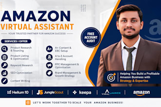 your amazon account manager, expert amazon virtual asistant