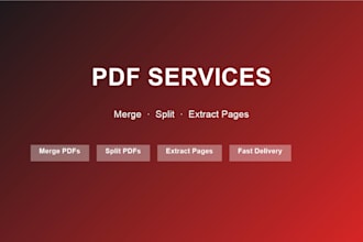 merge split rotate or protect your PDF files fast