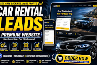 generate car dealership leads build auto dealer car rental automotive website