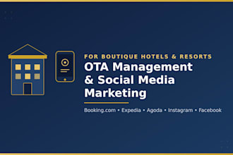 manage your hotels ota listings and social media marketing