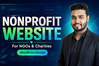 build a nonprofit website for charity and donations