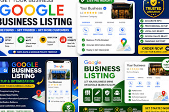 create and optimize your google business listing
