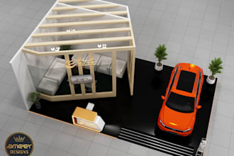 design your exhibition stand or trade show booth in 3d