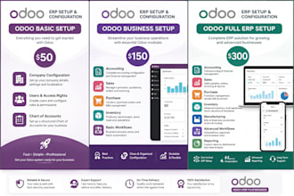 configure and set up odoo erp for your business