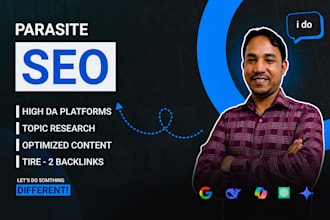 do parasite SEO to rank your website on google