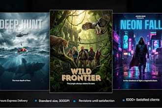 design movie poster for you