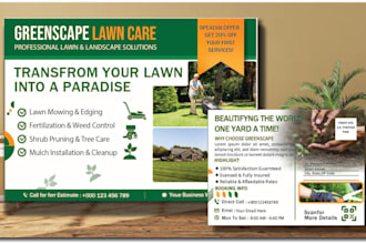 design a professional postcard or direct mail eddm postcard