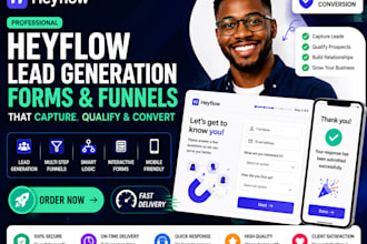 build a professional heyflow lead generation form and funnel