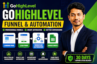 do gohighlevel funnels, workflows and automation