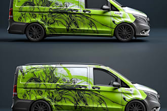 design a stunning custom car wrap for your vehicle