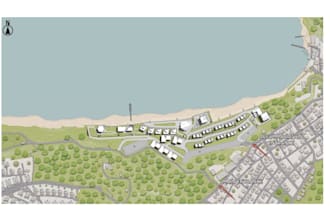 render and design master site plan, landscape, and layout