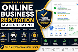 improve your online business reputation and trust