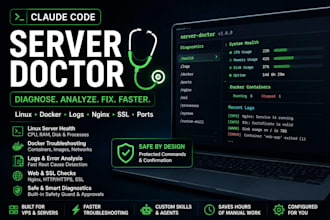 setup claude code server doctor for linux docker and vps troubleshooting