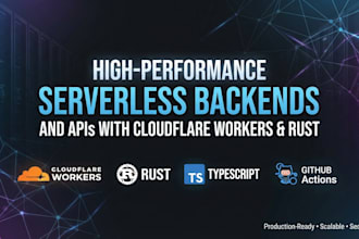 build high performance serverless backends and apis using cloudflare workers