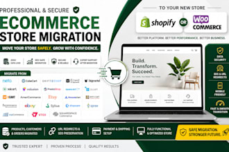 migrate transfer neto cubecart shift4shop ecwid to shopify wordpress migration