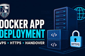 deploy your docker app to a vps with https and handover