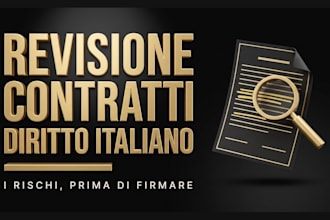 review your contract under italian law