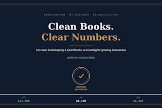 do bookkeeping and quickbooks accounting for your business