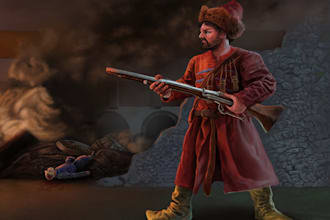 do artistic illustrations ranging from history to other