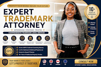 be licensed US trademark attorney to register your uspto trademark application