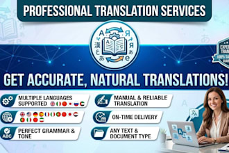 professional translator of any texts