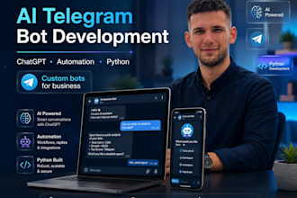 build an ai telegram bot with chatgpt python and automation