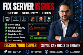 setup and secure your linux server