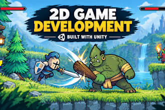 create a 2d unity game