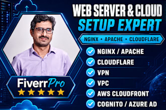 be expert to setup http nginx cloudflare or other web servers