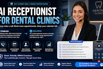build an ai receptionist for your dental clinic