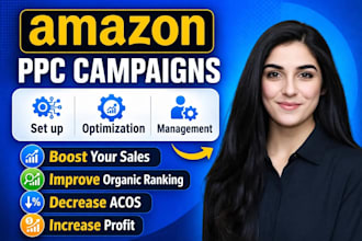 offer full amazon ads and amazon PPC management service