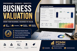 do business valuation dcf analysis and company valuation
