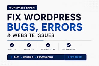 fix wordpress bugs plugins woocommerce speed and website issues