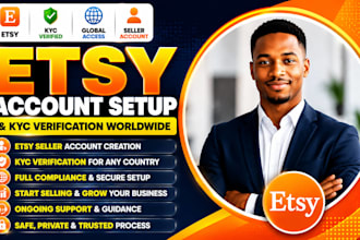create fully verified etsy seller account etsy account creation for any country
