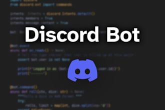 develop your custom discord bot
