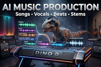 create ai music using suno, udio, stem separation, and realistic voice vocals