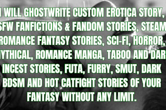 write erotica stories romance nsfw fanfiction stories smut writing of your idea