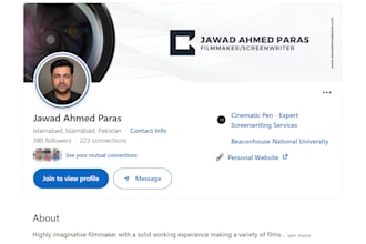 provide linkedin profile optimization, makeover, and SEO