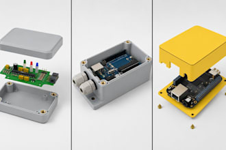 design injection mold ready plastic products enclosures with dfm in solidworks