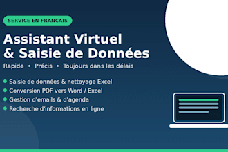 assistant virtuel francophone pour saisie de données