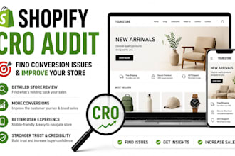 do a shopify cro audit to find conversion issues