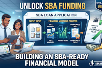 build an sba 7a financial model and forecast