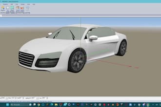 optimize 3d sport car for assetto corsa mod, fbx to kn5 file conversion, physic
