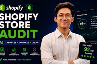 do shopify store audit, shopify cro and conversion optimization