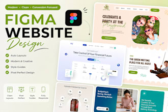 do figma design,figma website design,website ui ux